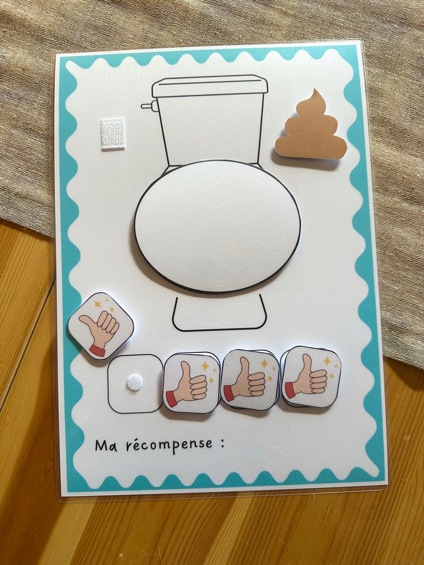 Support visuel Propreté Autisme