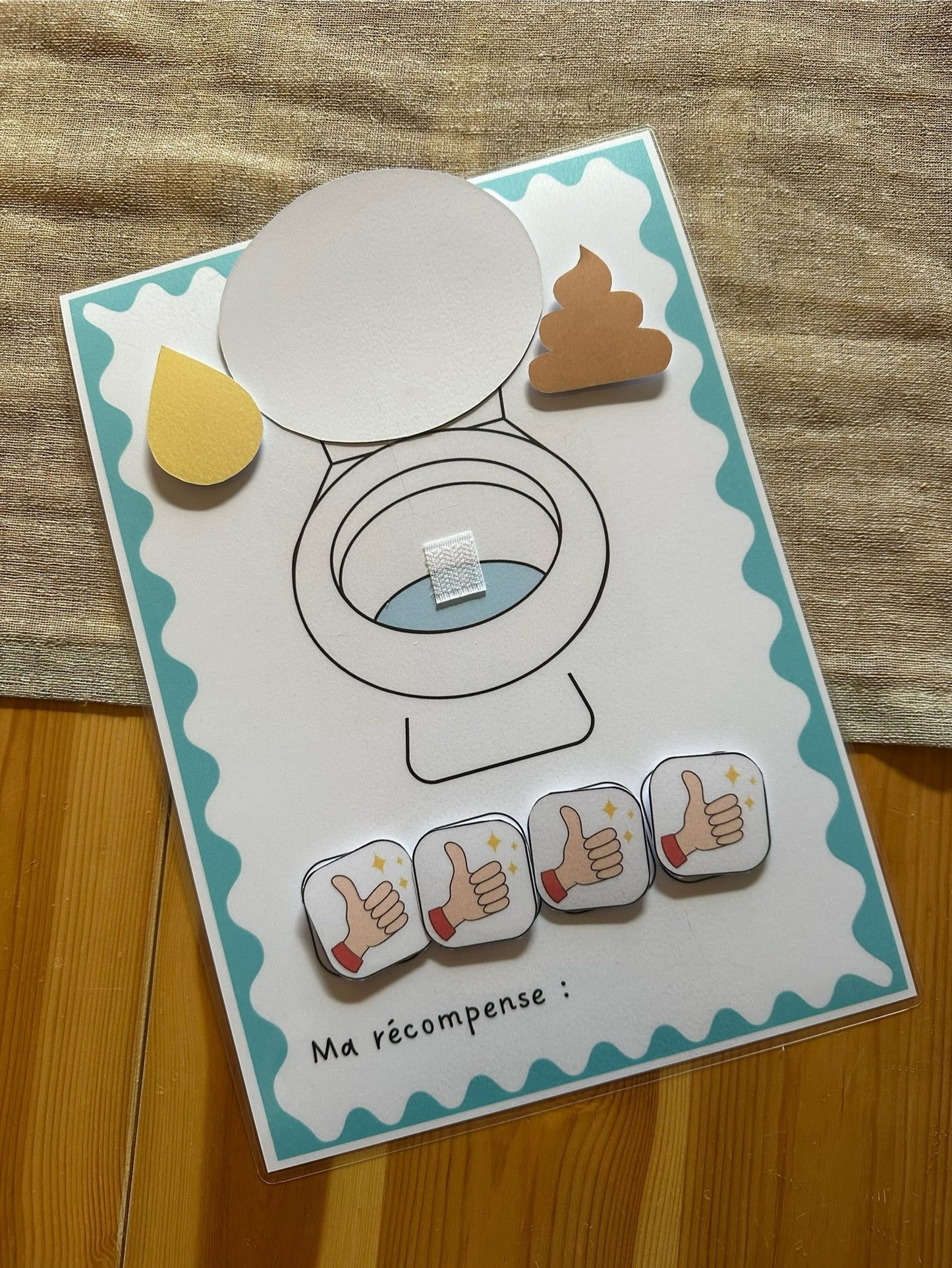 Support visuel Propreté Autisme