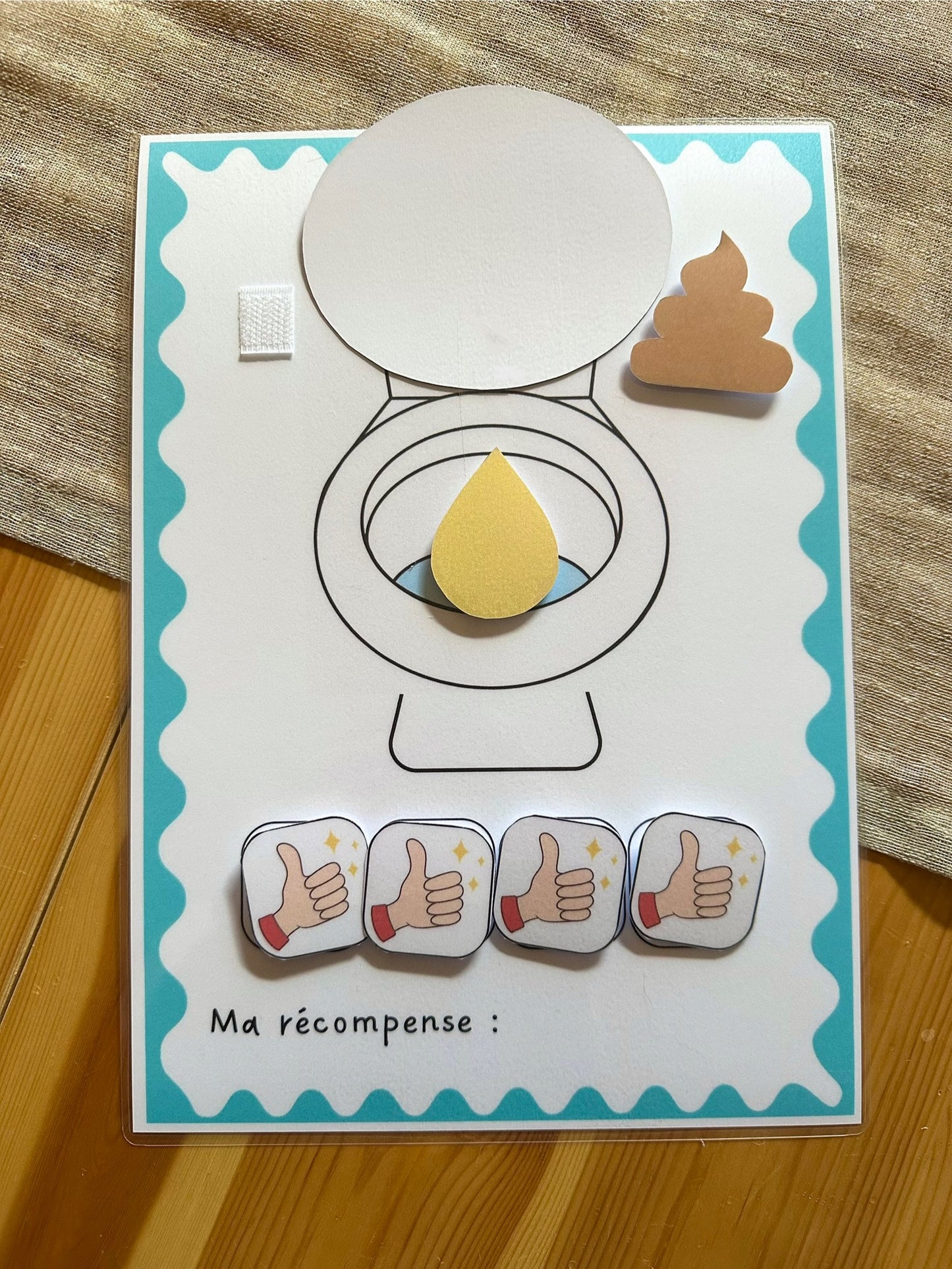 Support visuel Propreté Autisme